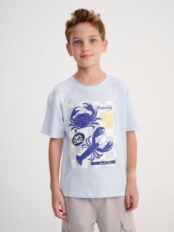 טי-שירט עם הדפס