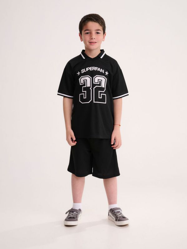 מכנסי אקטיב פסים קצרים