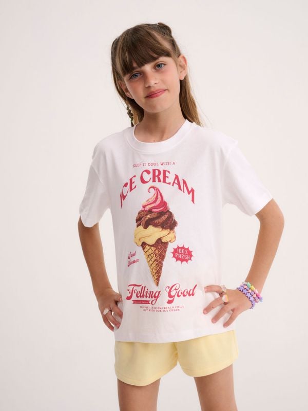 טי-שירט עם הדפס