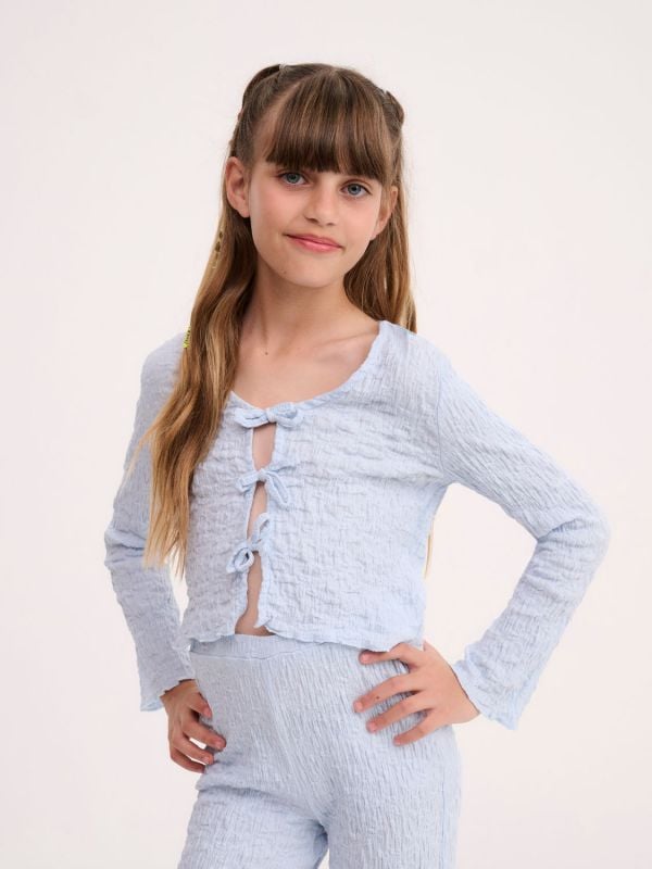 חולצת סריג ארוכה