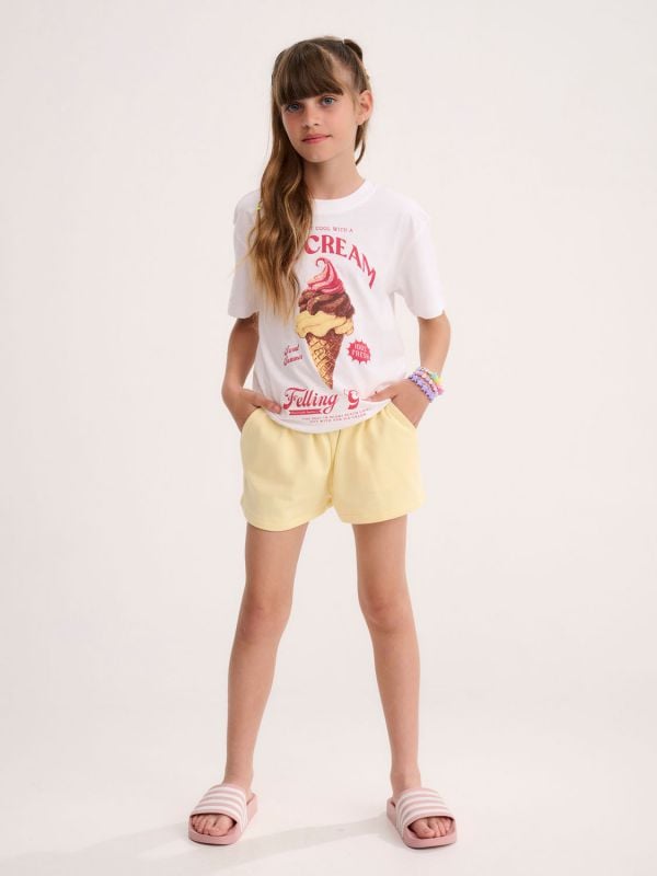 מכנסי פוטר קצרים