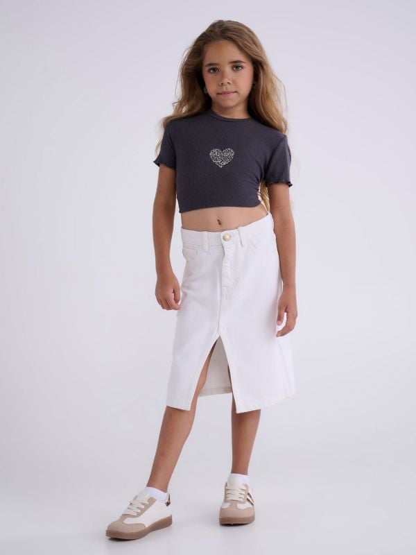 חצאית ג’ינס מידי