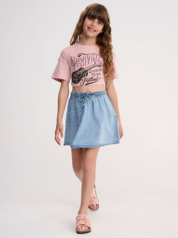 חצאית ג’ינס