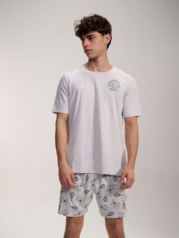 סט פיג’מה קצרה | The Smurfs