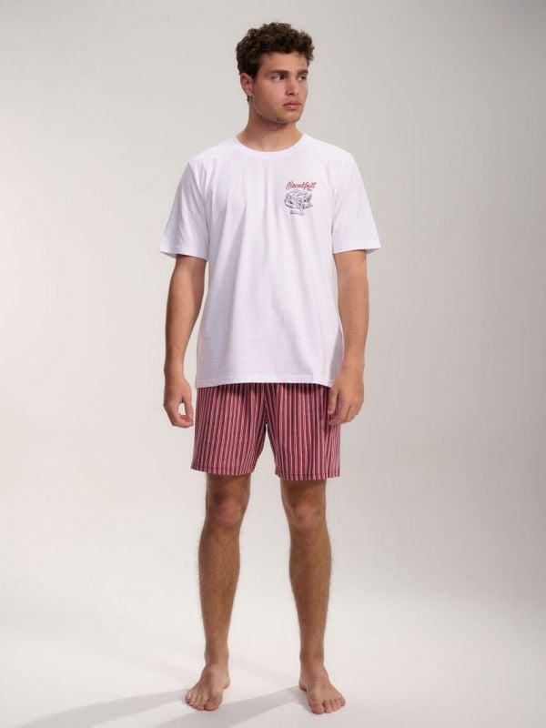 סט פיג’מה קצרה