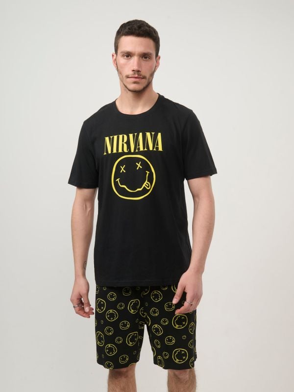 סט פיג’מה קצרה | NIRVANA