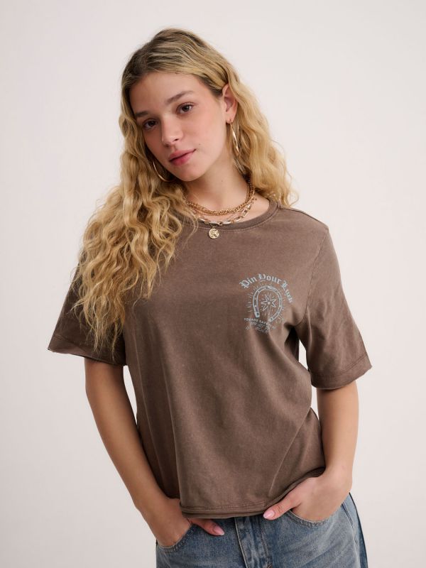 טי-שירט עם הדפס