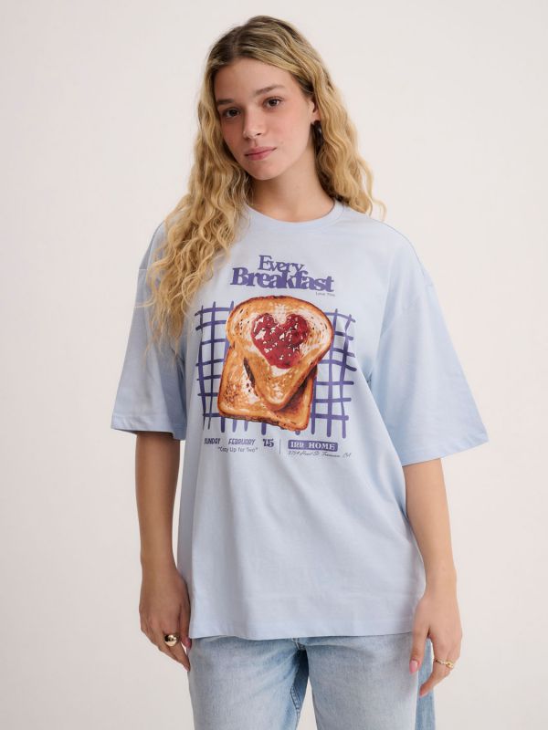 טי-שירט עם הדפס