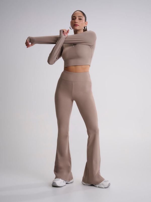 מכנסי אקטיב FLARE ארוכים