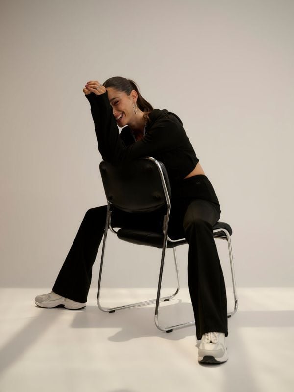 מכנסי FLARE ארוכים