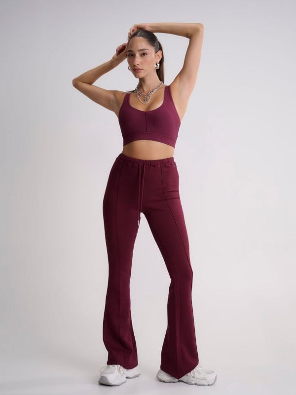 מכנסי FLARE ארוכים