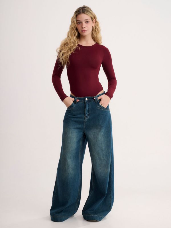 ג’ינס רחבים