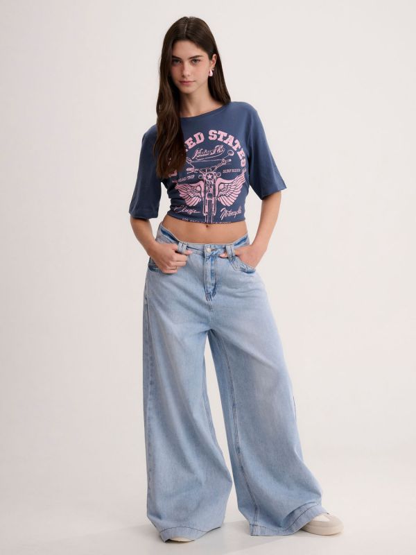 ג’ינס רחבים