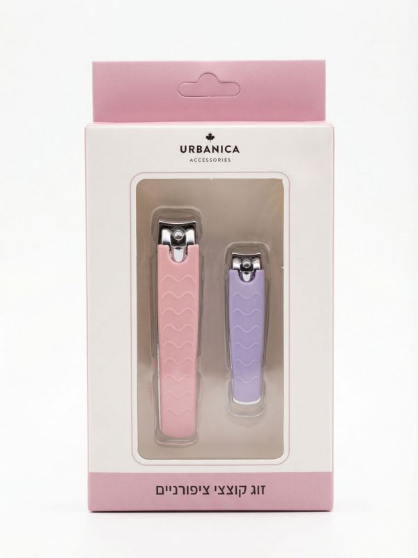 סט 2 קוצצי ציפורניים