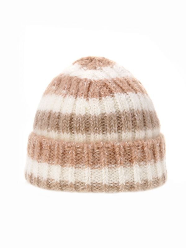 כובע צמר פסים