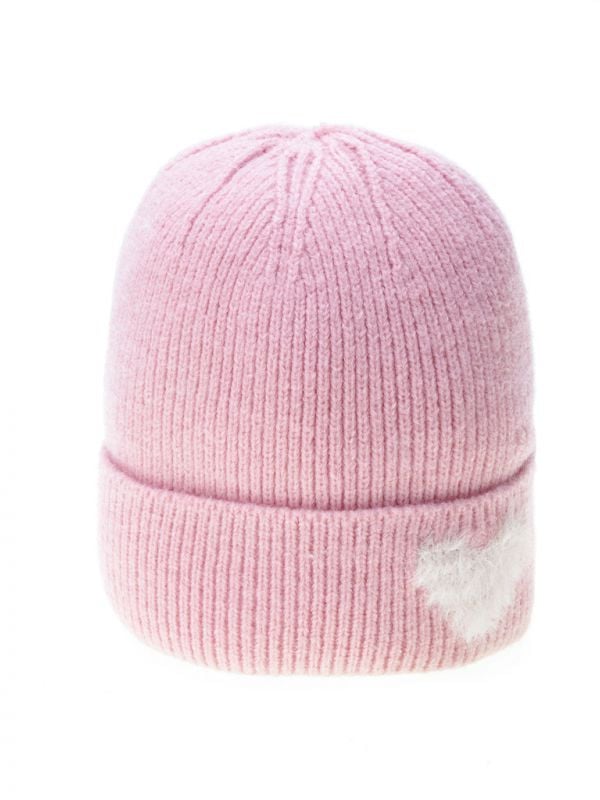 כובע צמר לב