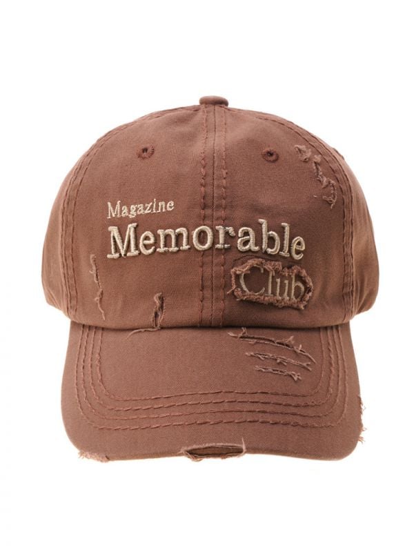 כובע מצחיה עם כיתוב רקום