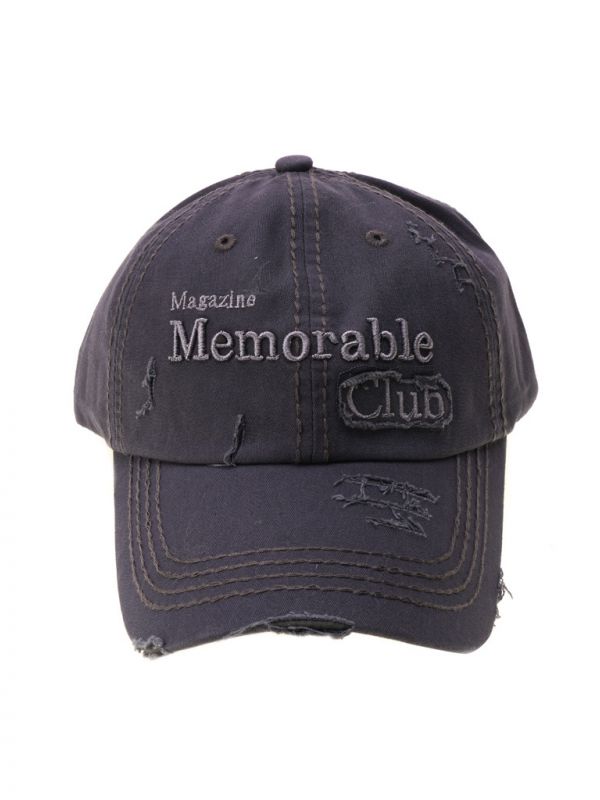 כובע מצחיה עם כיתוב רקום