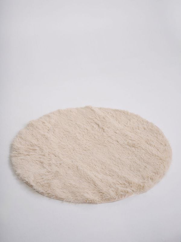 שטיח עגול פרוותי