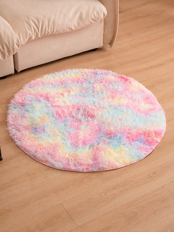 שטיח עגול פרוותי