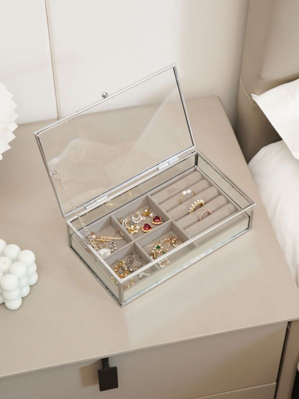 קופסת תכשיטים מזכוכית