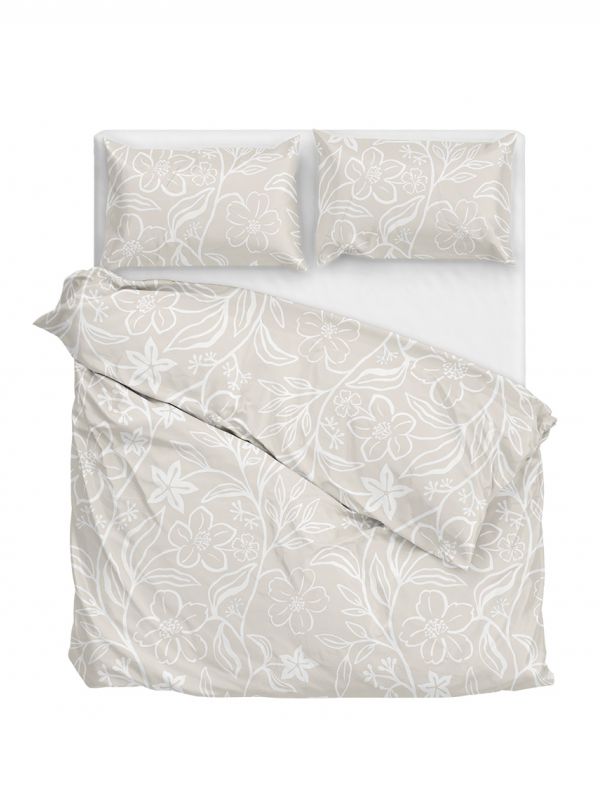 סט מצעים מלא למיטה זוגית 160X200