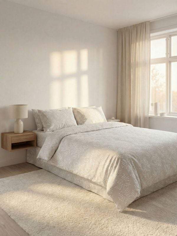 סט מצעים מלא למיטה זוגית 160X200