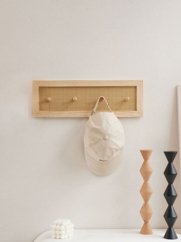 HME014525 מתלים עץ Natural O/S