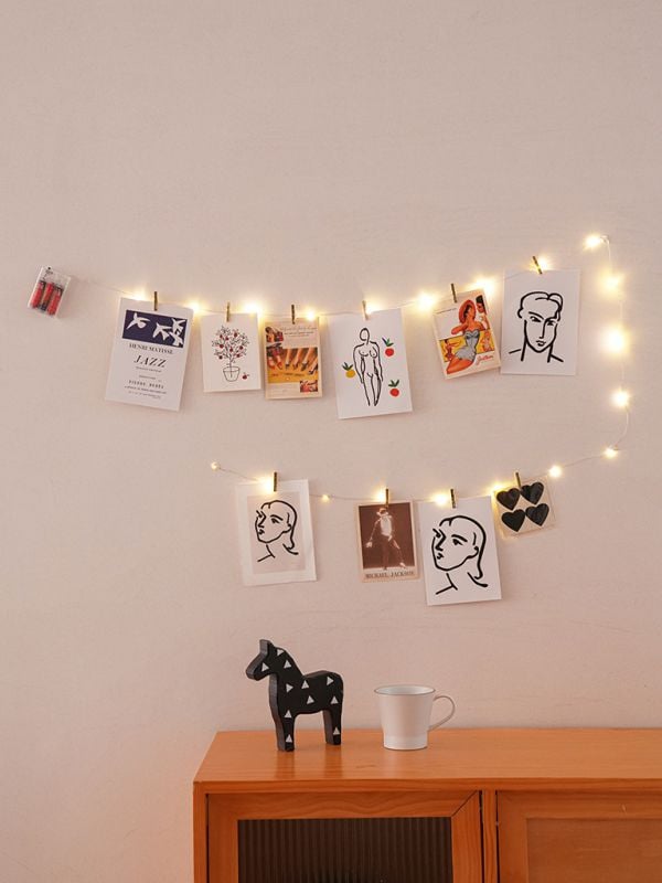 HME016235 גרילנדה פלסטיק Gold OS