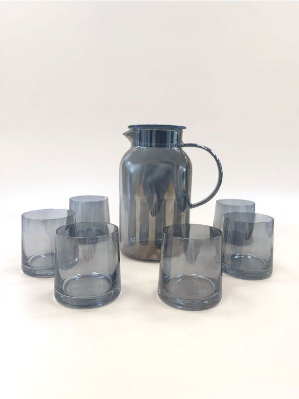 סט קנקן ו6 כוסות