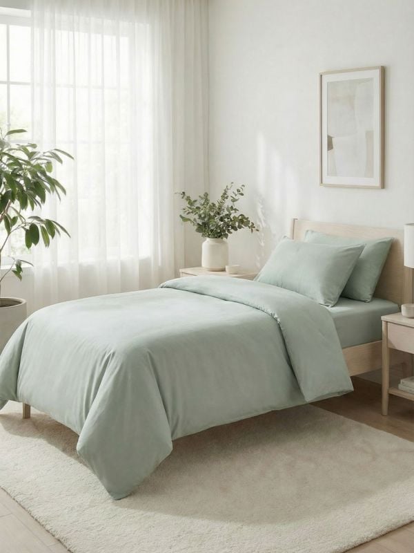 סט מצעים מלא למיטה וחצי 120X200