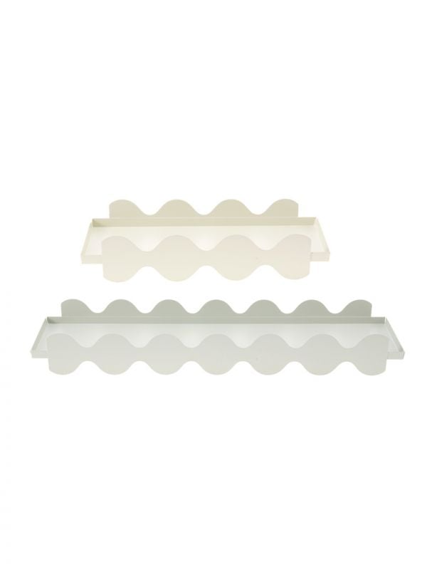 זוג מגשי מתכת