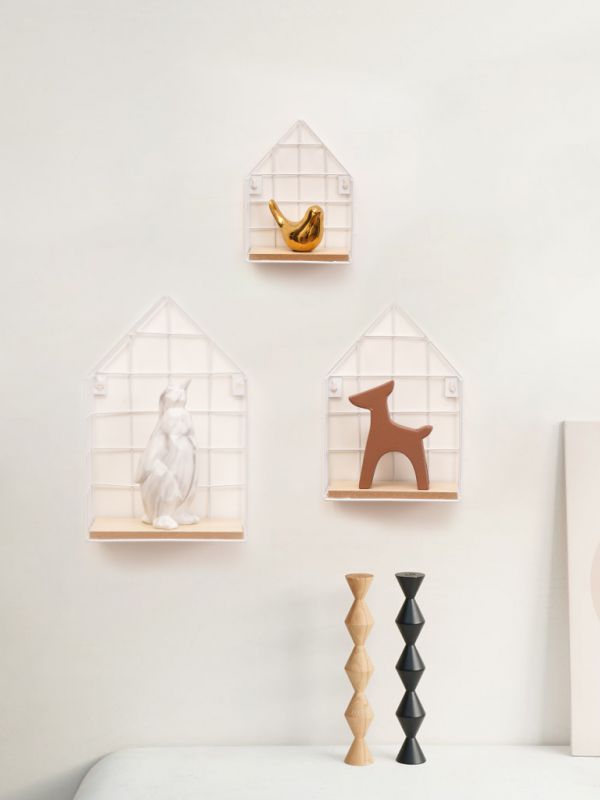 סט שלישיית מדפים