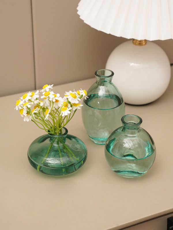 סט שלישיית אגרטלים דקורטיביים