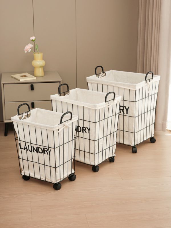 סט סלי כביסה מבד