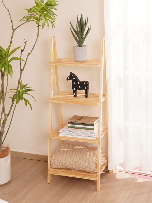 יחידת מדפים מעץ 37X108X37