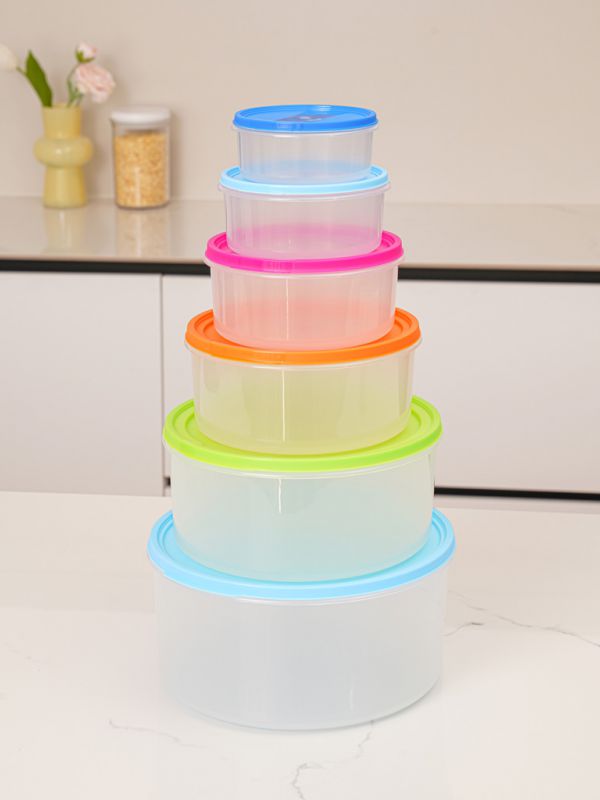 סט 6 קופסאות אחסון