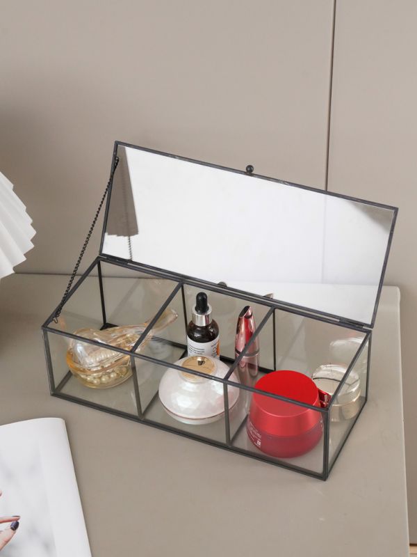 קופסת תכשיטים מזכוכית