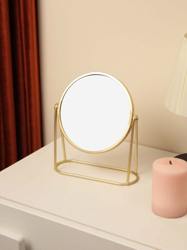 מראה שולחנית עגולה