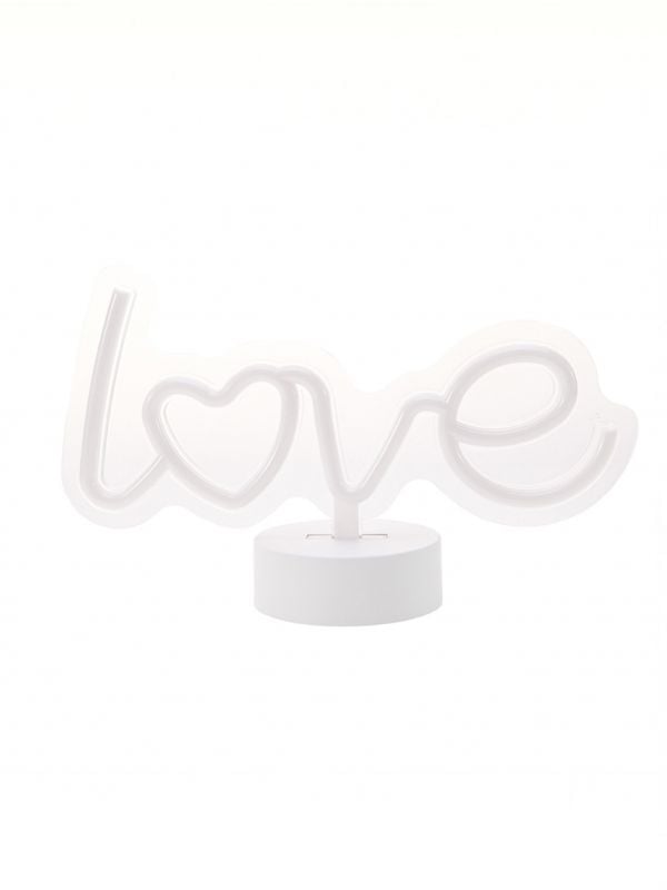 מנורת LOVE מפלסטיק