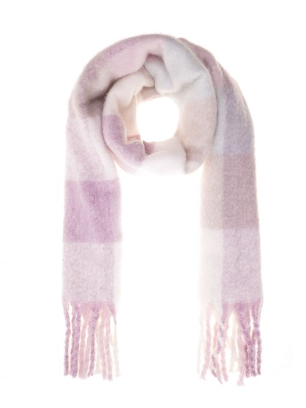 צעיף פרנזים משובץ