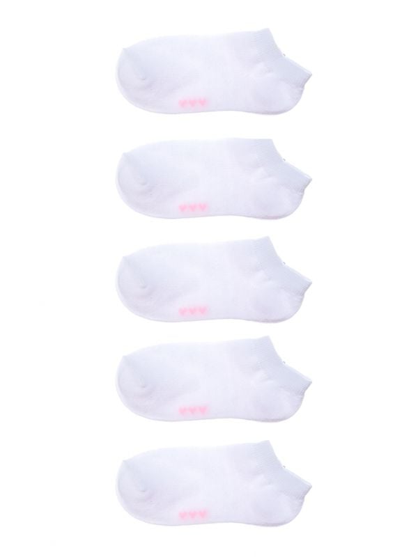 מארז 5 גרבי סניקרס לבנות 29-35