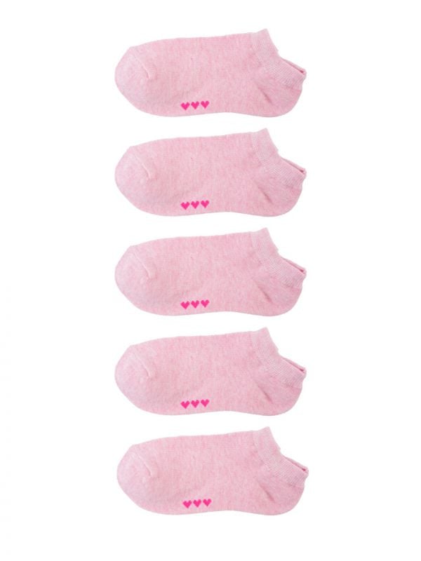 מארז 5 גרבי סניקרס לבנות 29-35