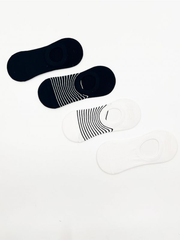 מארז 4 זוגות גרבי עקביות 36-41