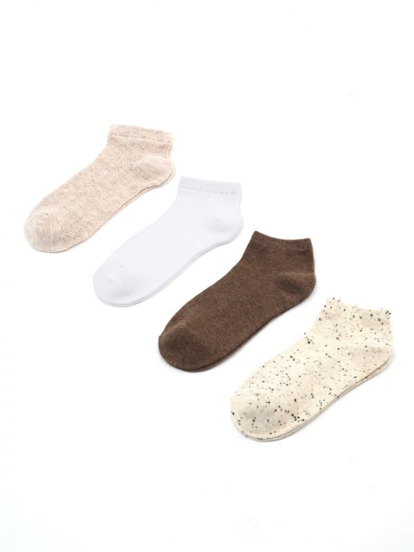 מארז 4 זוגות גרבי סניקרס 36-41