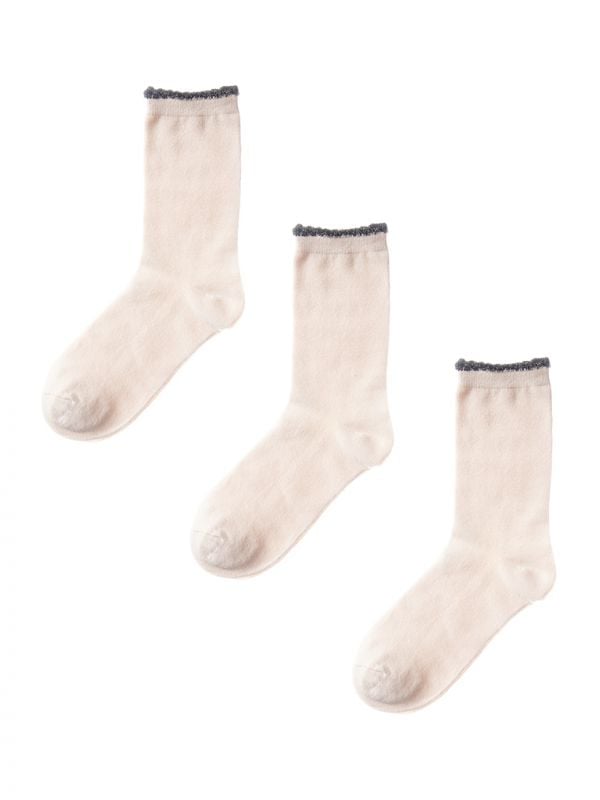 מארז של 3 זוגות גרביים גבוהות 36-41