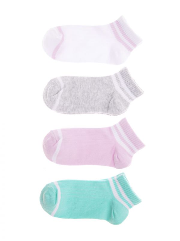 מארז 4 זוגות גרבי סניקרס 29-35