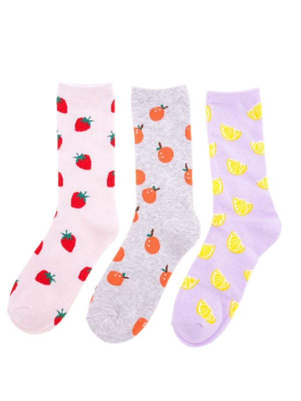 מארז 3 זוגות גרביים ארוכים 36-41