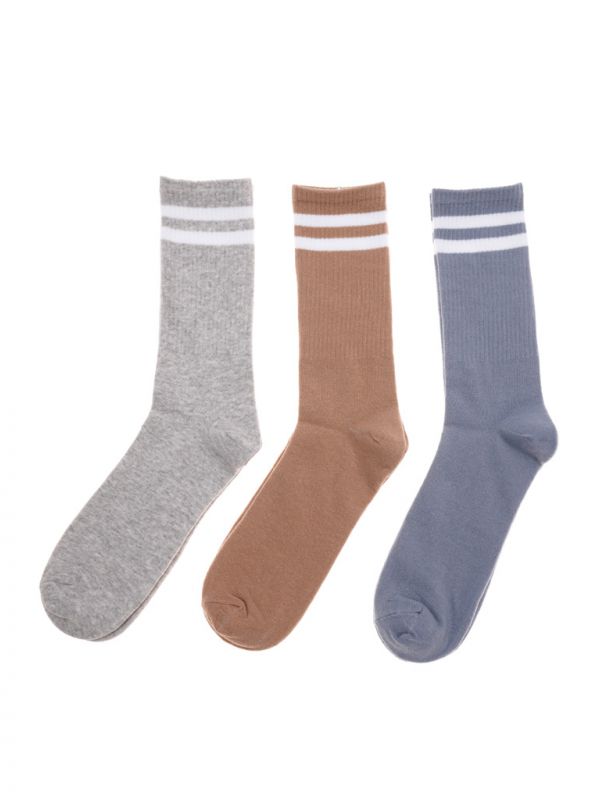 מארז 3 זוגות גרביים 40-46