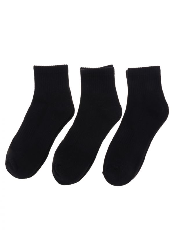 מארז 3 זוגות גרבי סניקרס 41-46